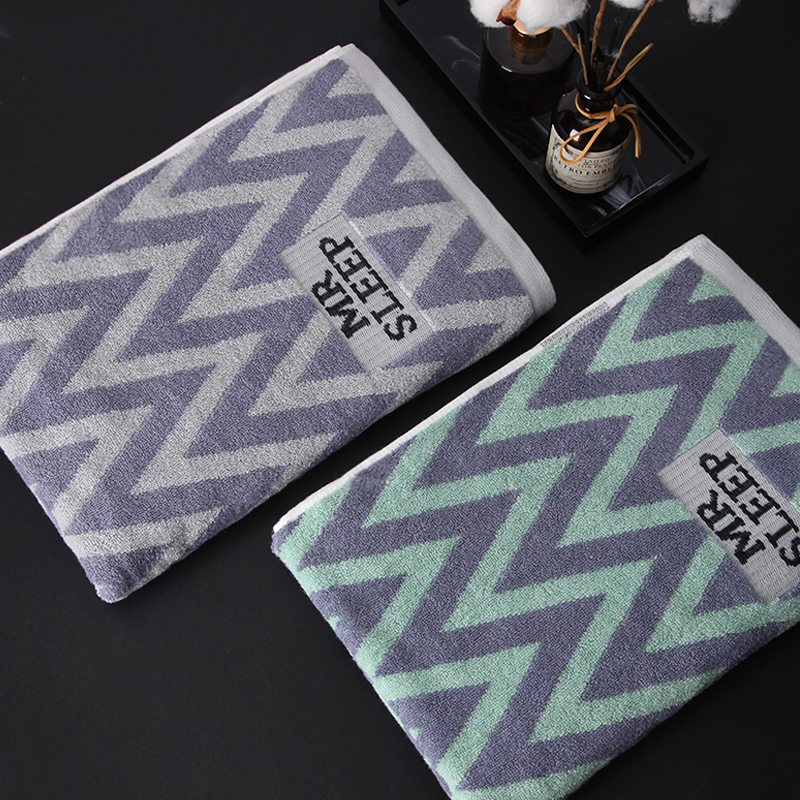 New Bath Towel Pure Cotton Women's and Men's Adult Household Water Absorption Adult Cotton Wrapping Towel Not easy to shed