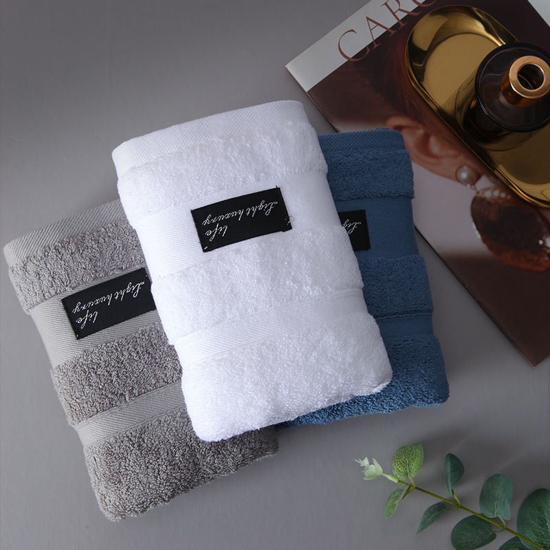 Five-star hotel special towel for washing face household adult men and women 2025 new cotton water absorption without hair loss