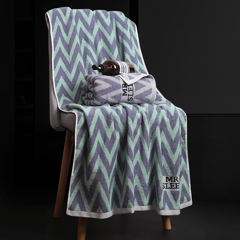 New Bath Towel Pure Cotton Women's and Men's Adult Household Water Absorption Adult Cotton Wrapping Towel Not easy to shed