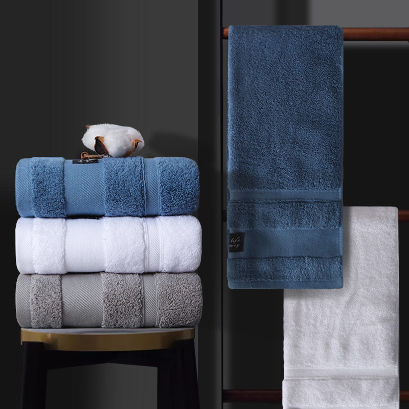 Five-star hotel special towel for washing face household adult men and women 2025 new cotton water absorption without hair loss