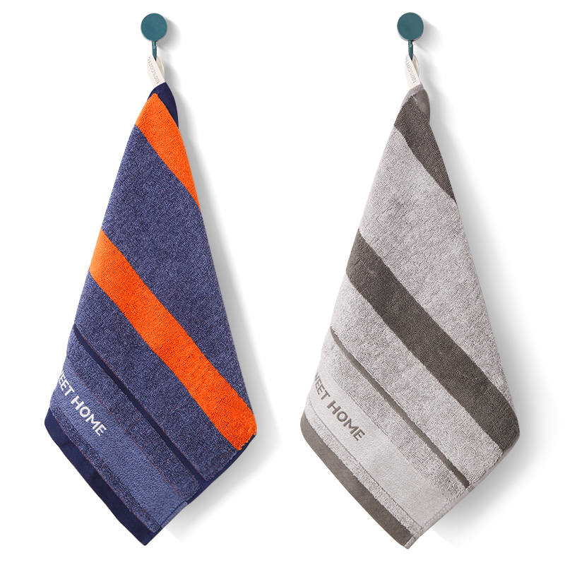 New Power 100% Cotton Square Soft Absorbent Set of 2