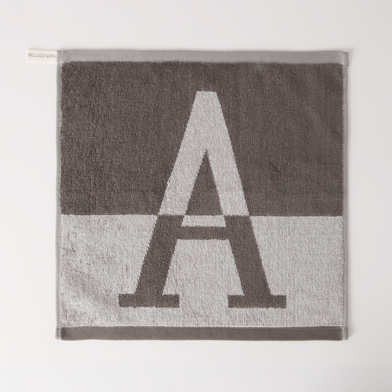 New Force Cotton Square Towel Household Washing and Wiping Towel Set of 2