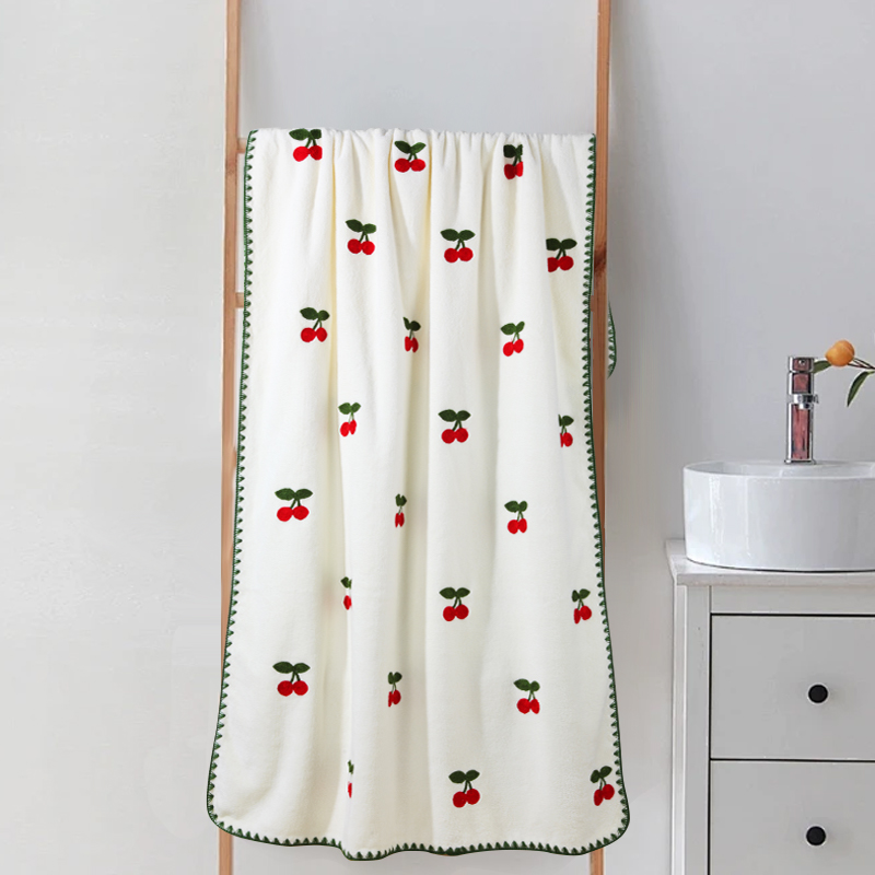 Soft and absorbent home bath towel
