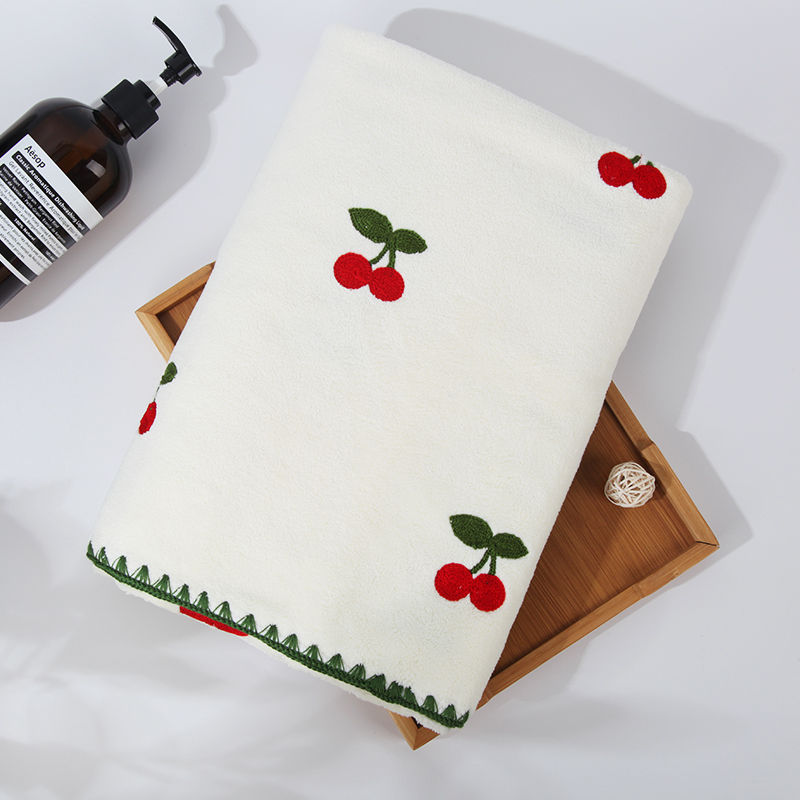 Soft and absorbent home bath towel