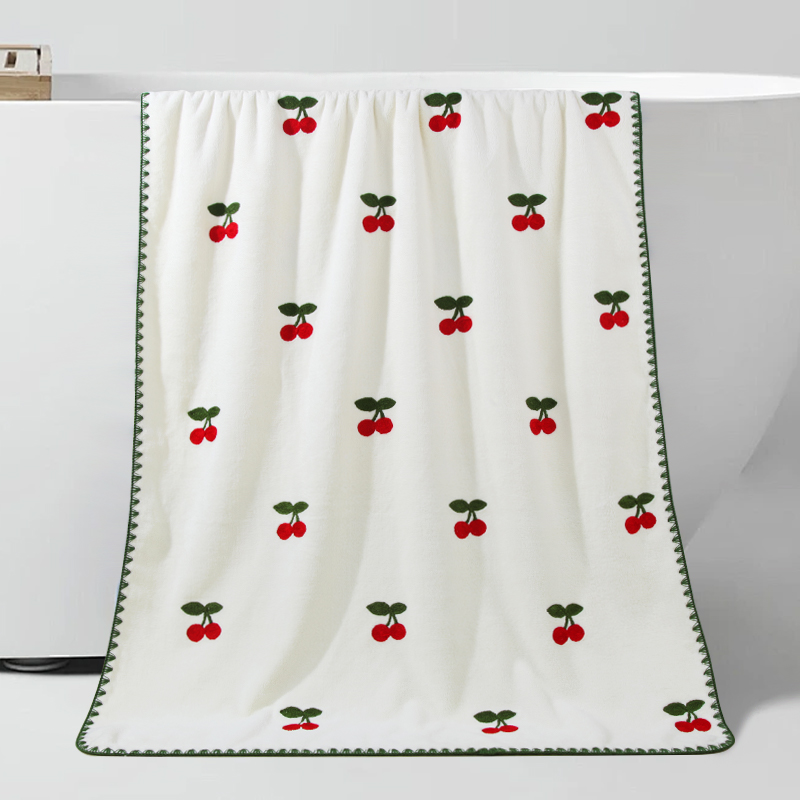 Soft and absorbent home bath towel