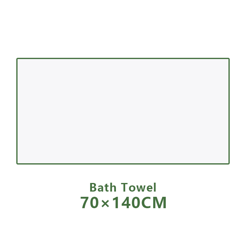 Soft and absorbent home bath towel