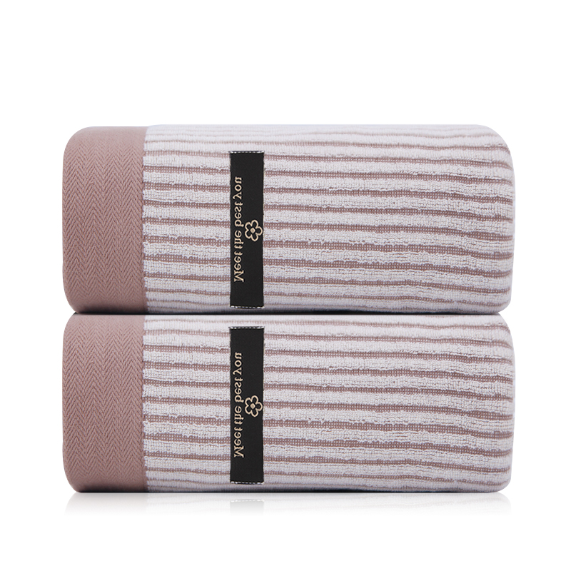 Colorful pure cotton bath towel couple set