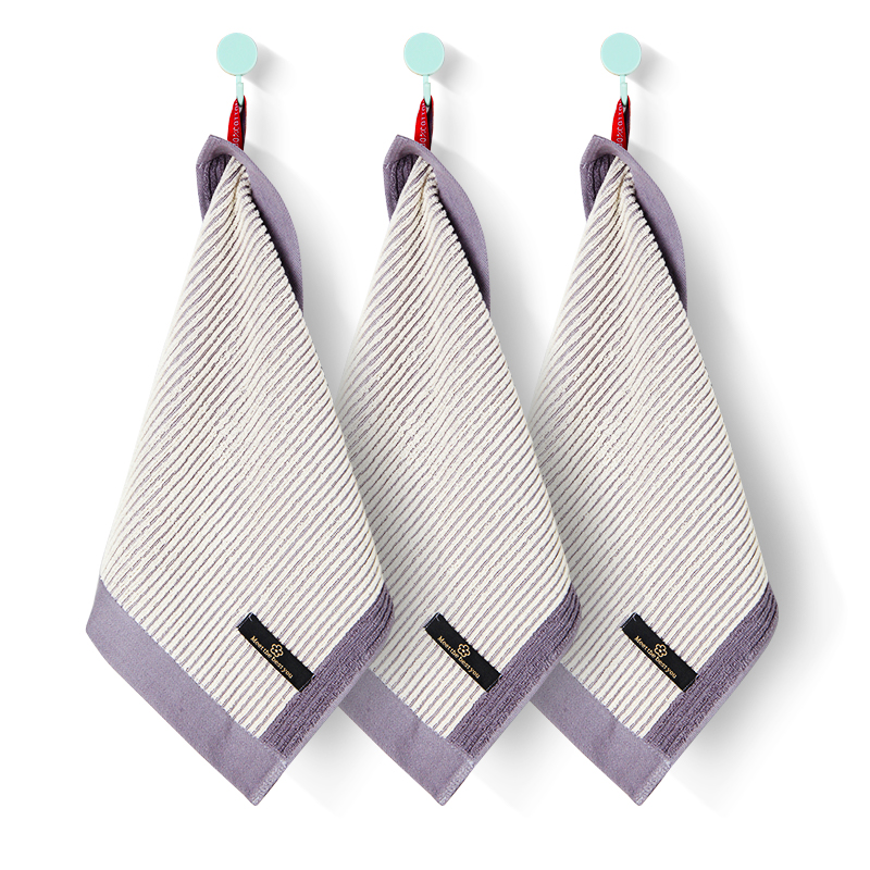3-piece set of Yantiao pure cotton large square scarves