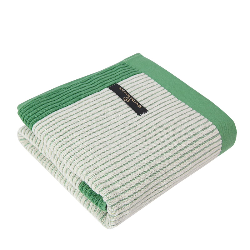 Colorful pure cotton bath towel couple set