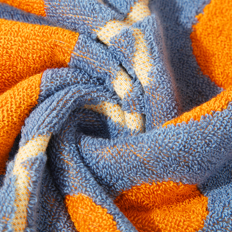 Soft absorbent bath towel couple set for home use