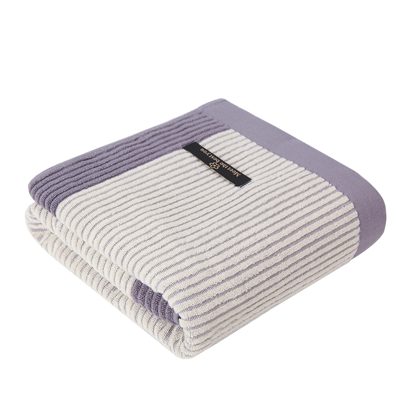 Colorful pure cotton bath towel couple set