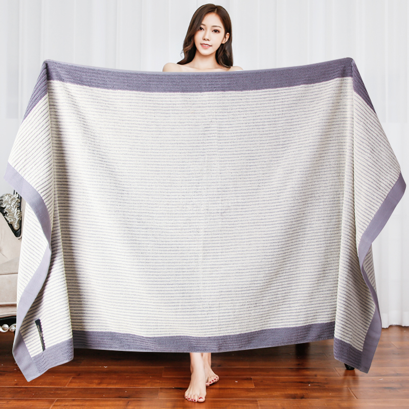 Colorful pure cotton bath towel couple set