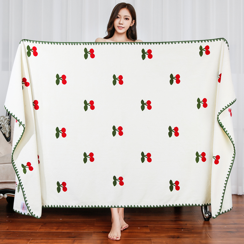 Soft and absorbent home bath towel