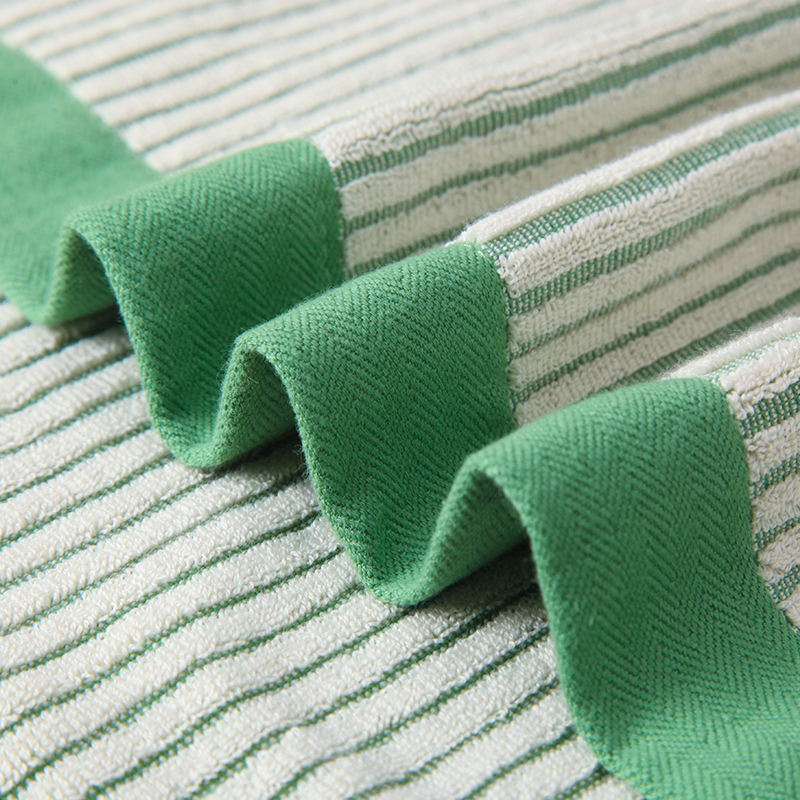 Colorful pure cotton bath towel couple set