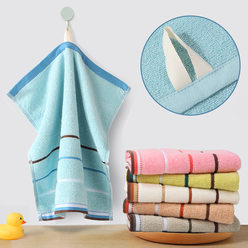 Pure cotton square scarves, set of 6, youthful style