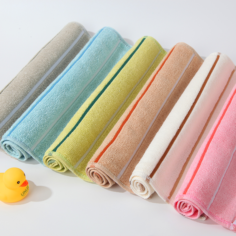 Pure cotton square scarves, set of 6, youthful style