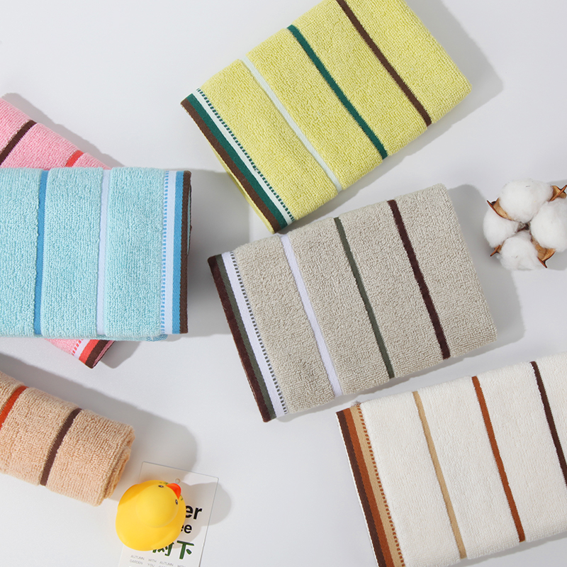 Pure cotton square scarves, set of 6, youthful style