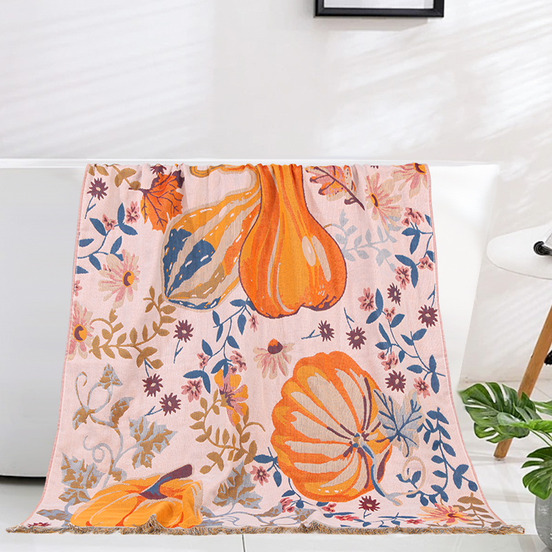 Guagualai Cai gauze bath towel, lightweight and breathable