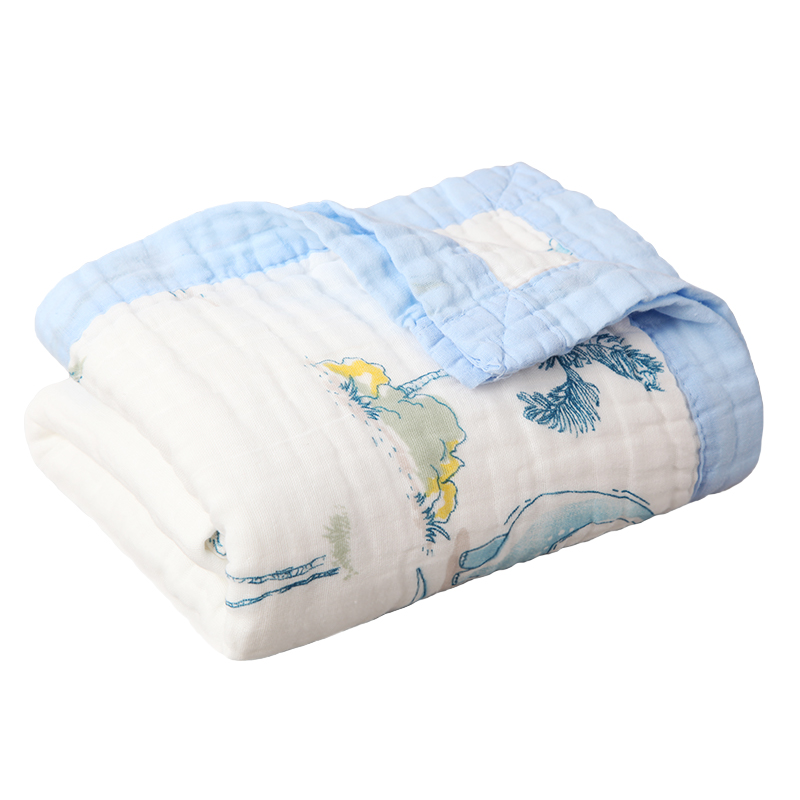 Soft absorbent dinosaur towel