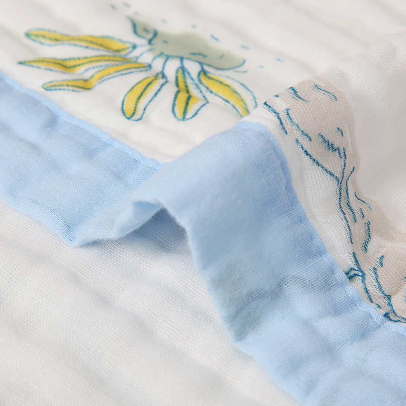 Soft absorbent dinosaur towel