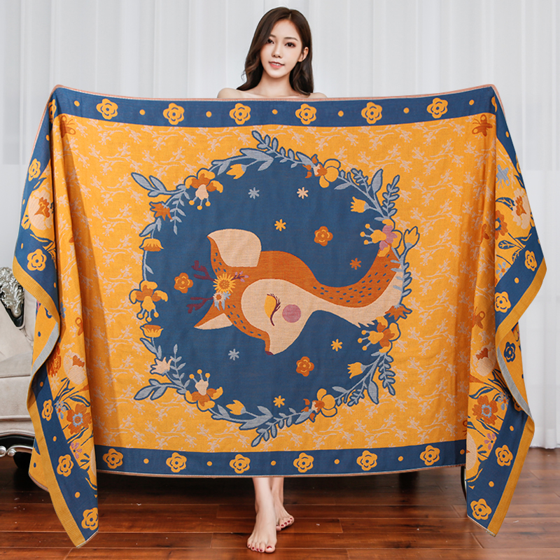 Water absorbing quick drying children's cartoon cute bath towel for women's new style