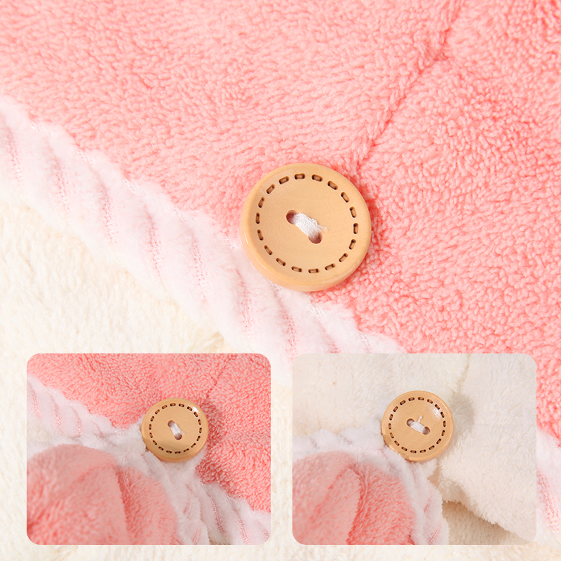 New thickened hair drying cap with super absorbent and quick-drying features