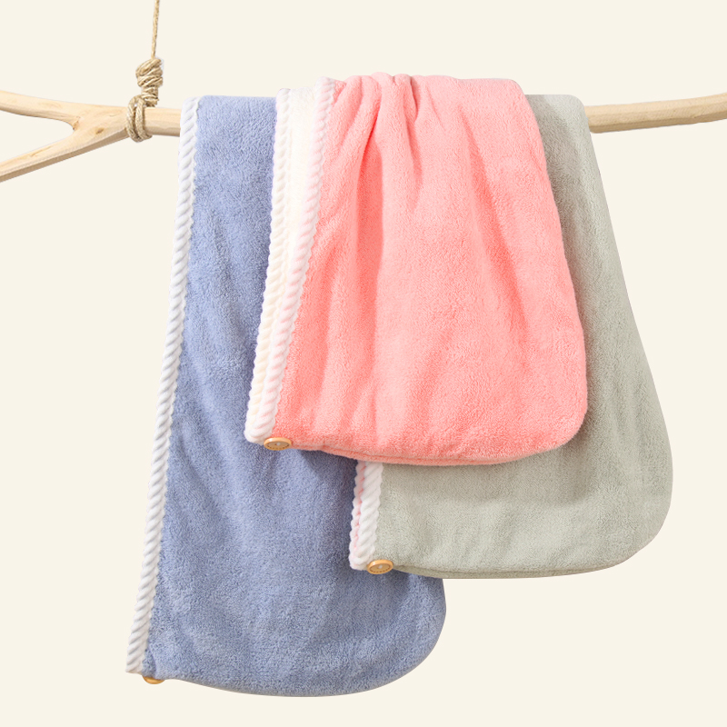 New thickened hair drying cap with super absorbent and quick-drying features