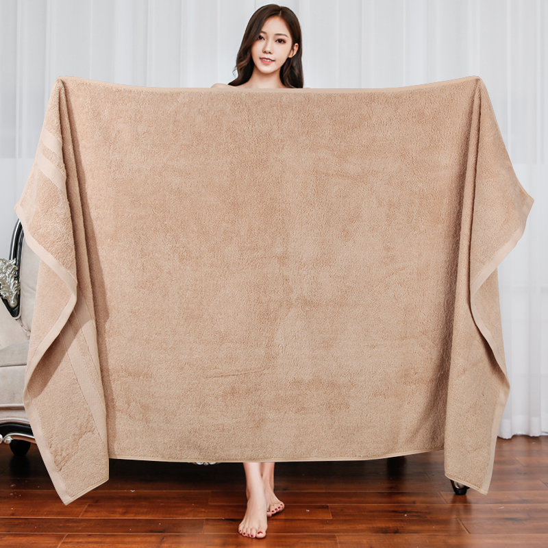 Large bath towel all-cotton home use unisex absorbent