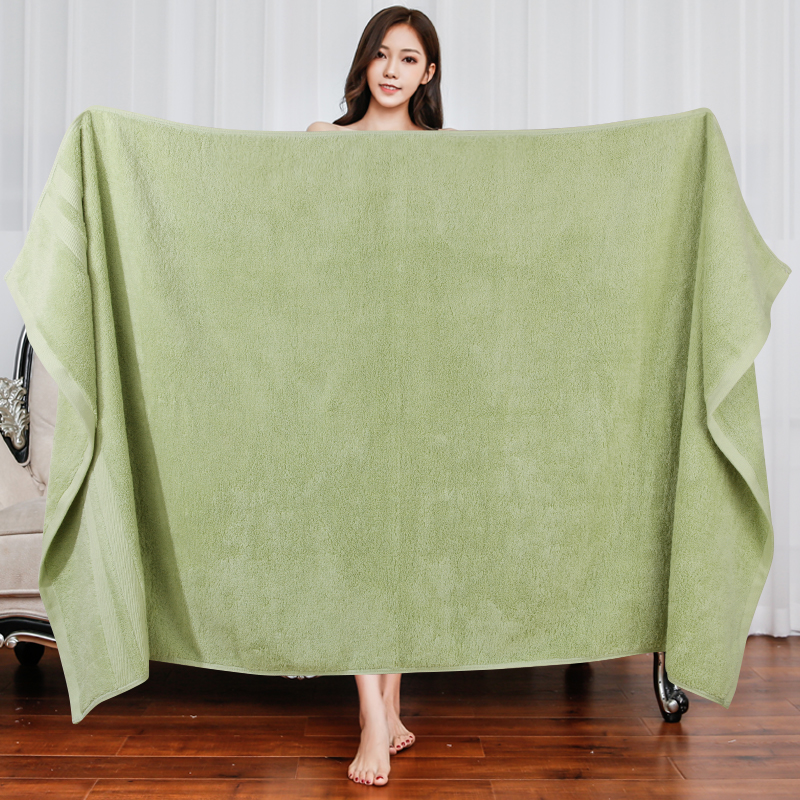 Large bath towel all-cotton home use unisex absorbent