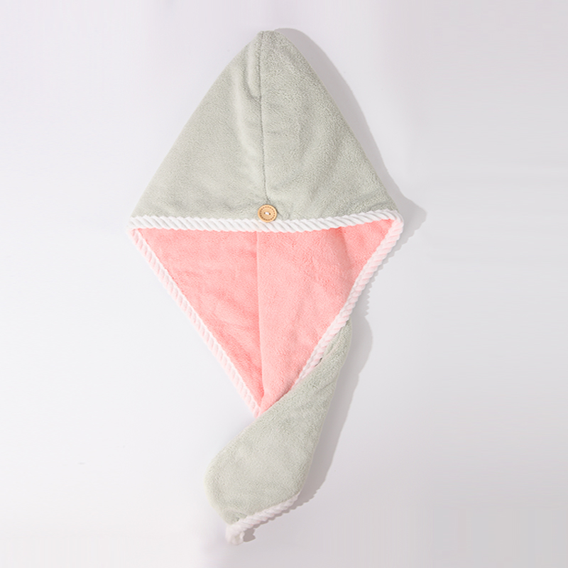 New thickened hair drying cap with super absorbent and quick-drying features