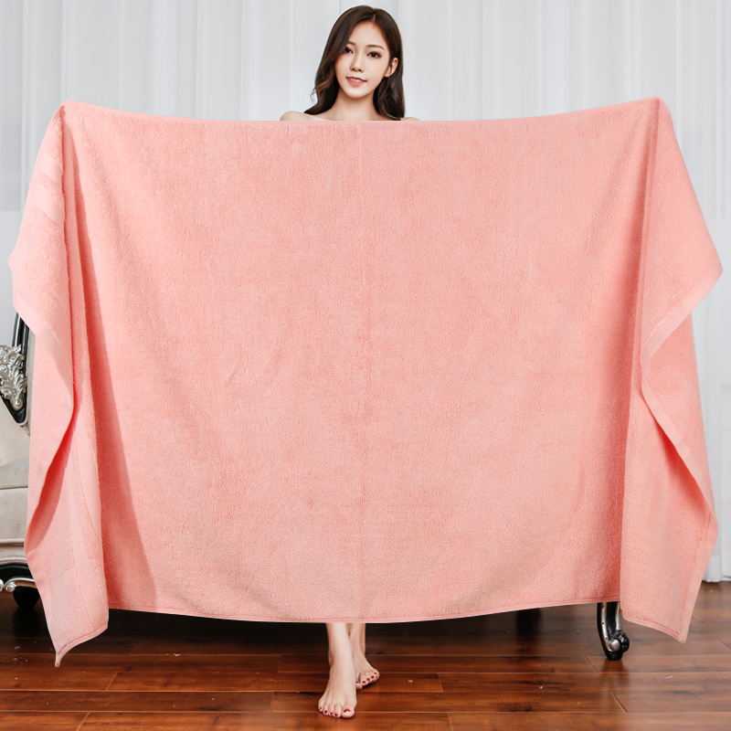 Large bath towel all-cotton home use unisex absorbent