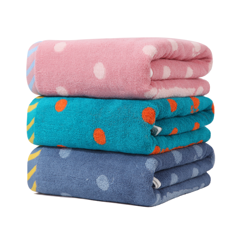 Pure cotton bath towel for home use, extra thick, quick-drying, absorbent and soft
