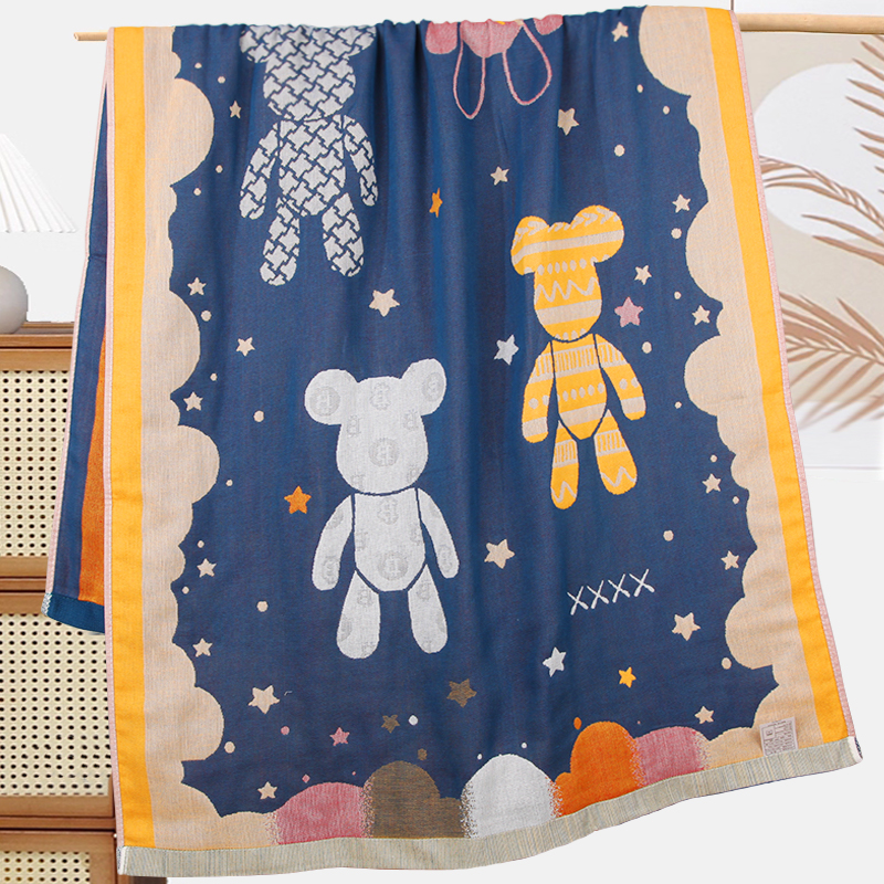 Cute cartoon absorbent bath towel