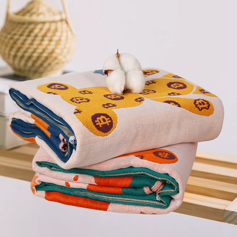 Cute cartoon absorbent bath towel
