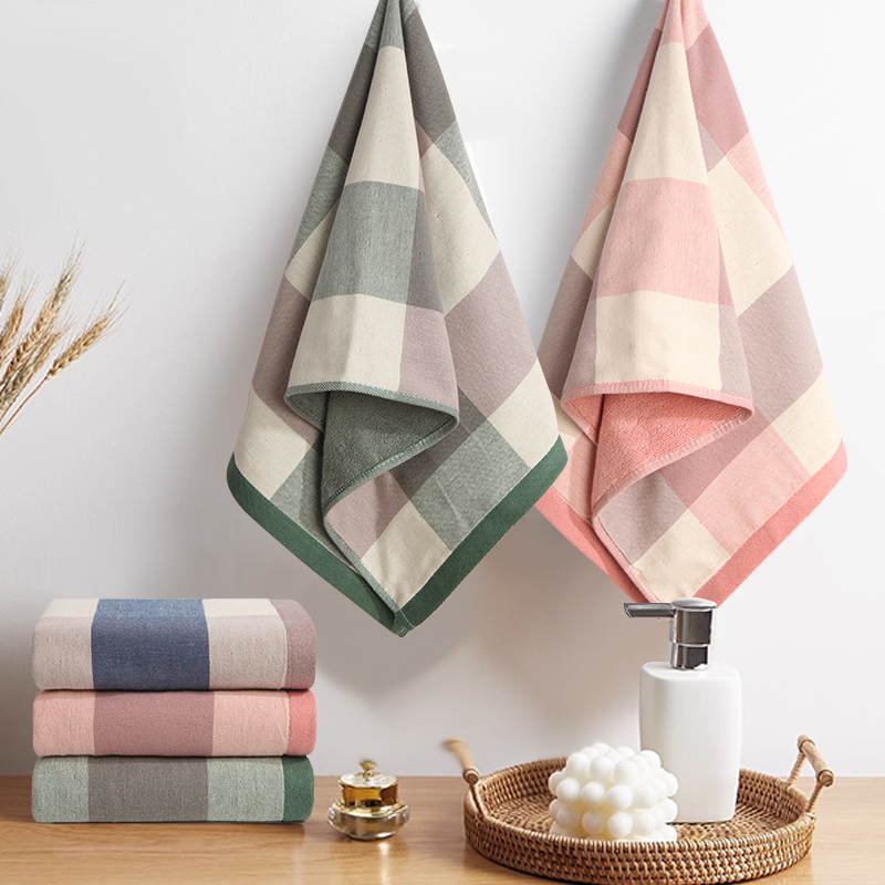 Face towel pure cotton household all-cotton absorbent