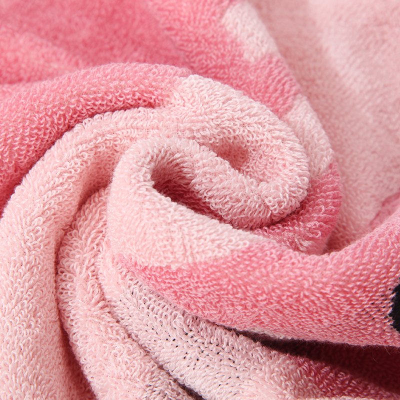 New all-cotton adult bath towel that doesn't shed