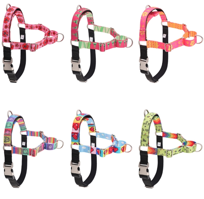 Dog Harness Adjustable Heavy Duty No Pull Halter Harnesses