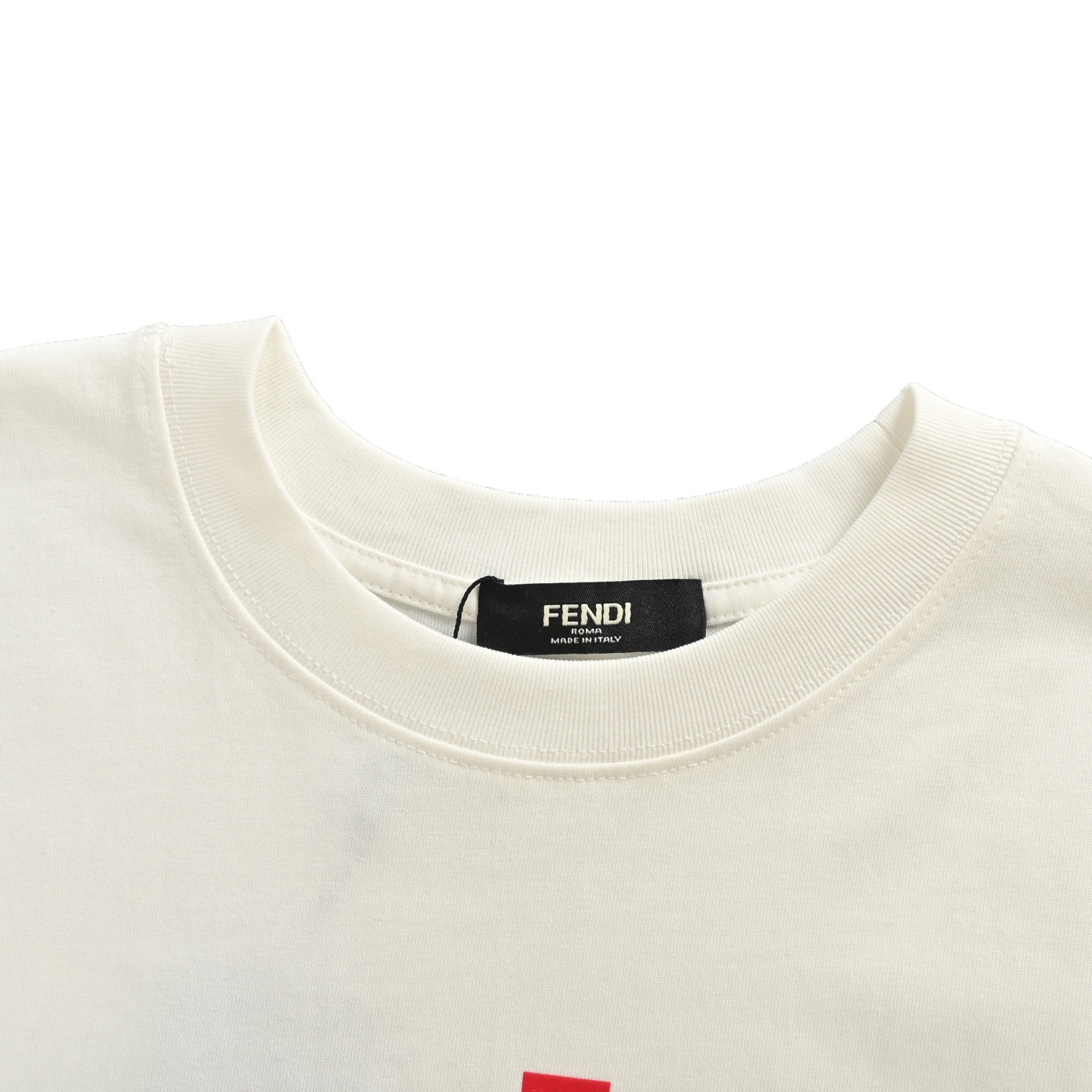 Short-sleeved T-shirt with lettering logo print