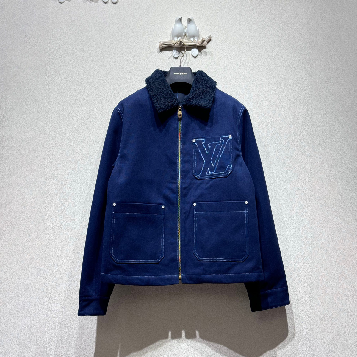 New Blue Winter Jacket