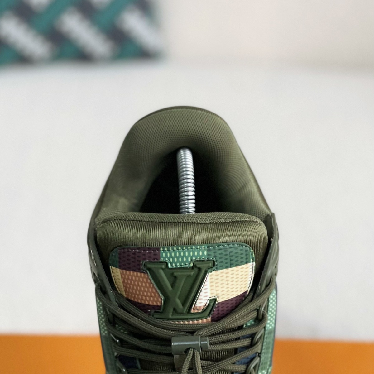 Ponta Mens Sports Sapatos Black Trainer Maxi