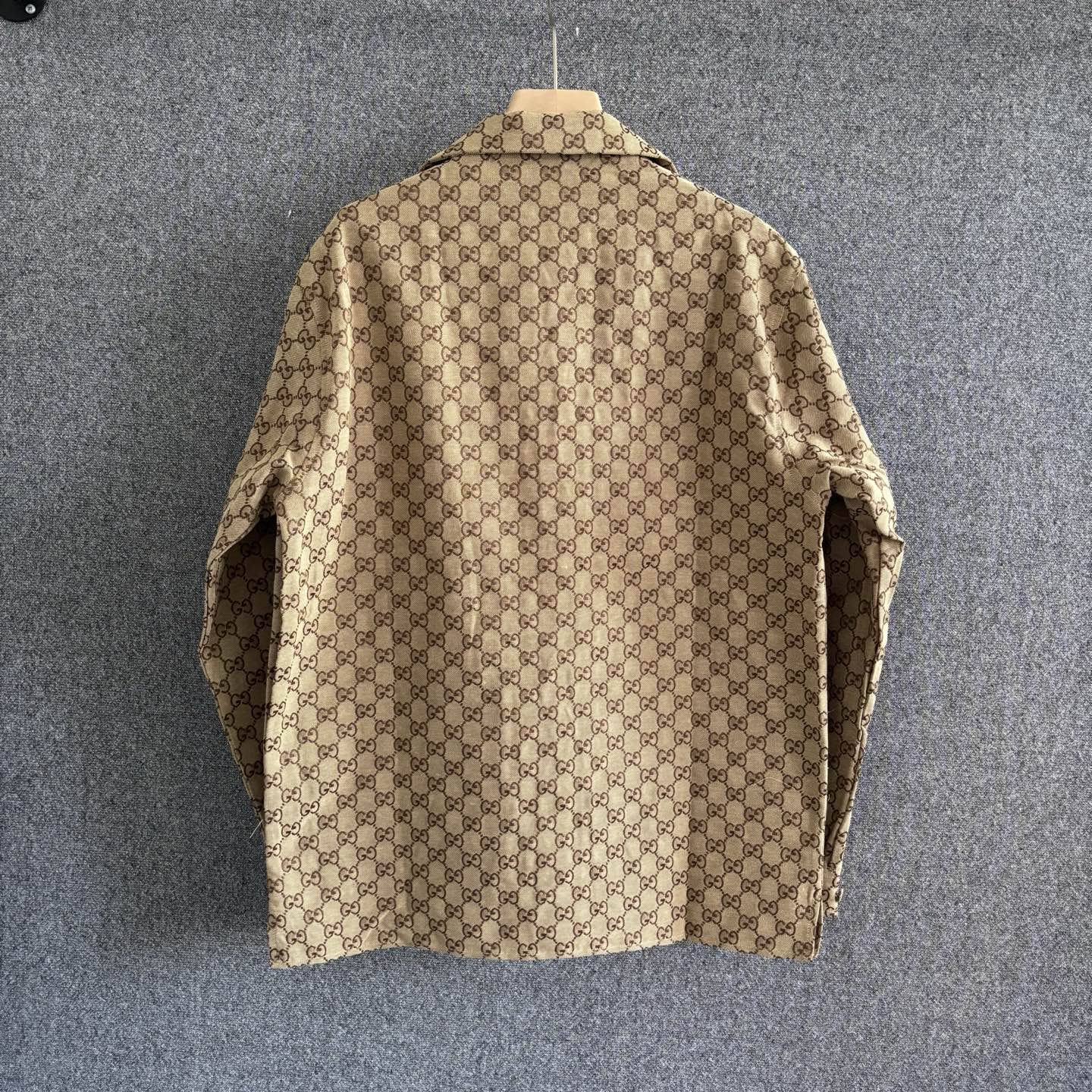 Linen Print Blend Shirt