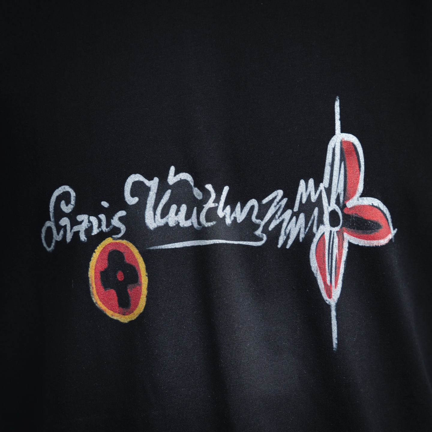 25SS Pumpkin Back Print T-Shirt