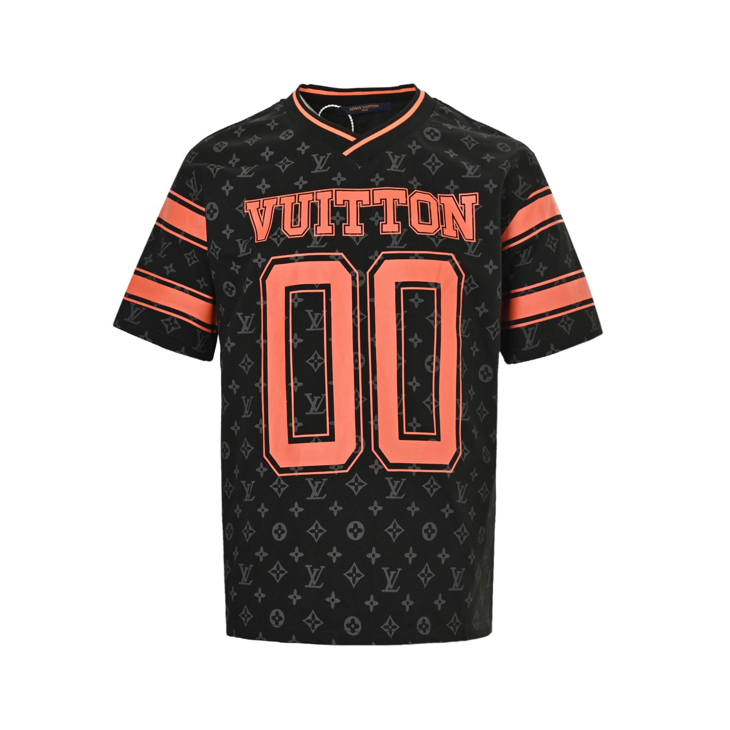 Vuitton 00 print T shirt