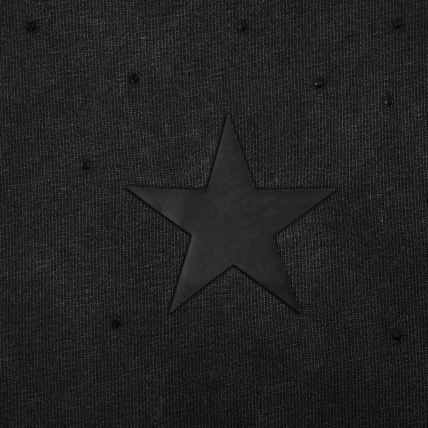 Five-pointed star rhinestone T-shirt