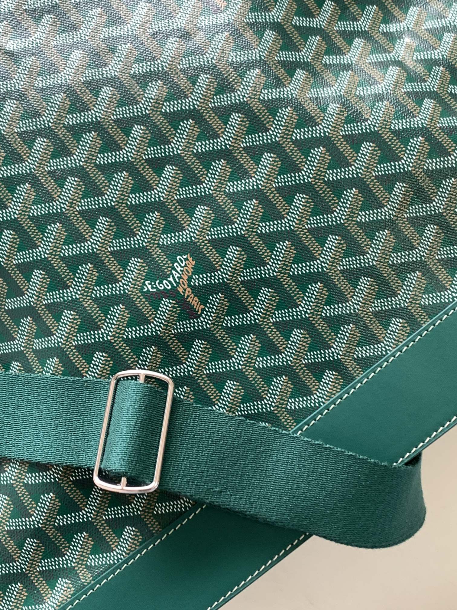 Steamer Pm Bag 48cm Green