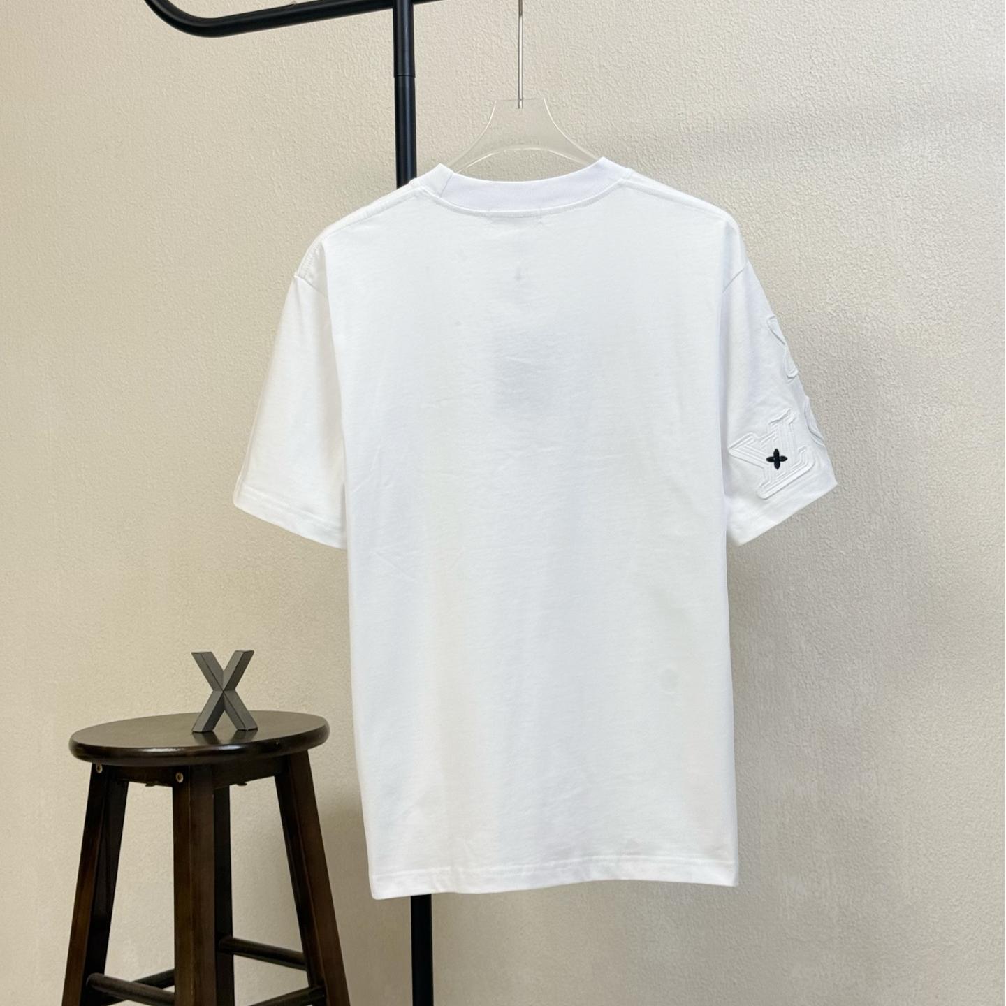 Patch Embroidered T-shirt