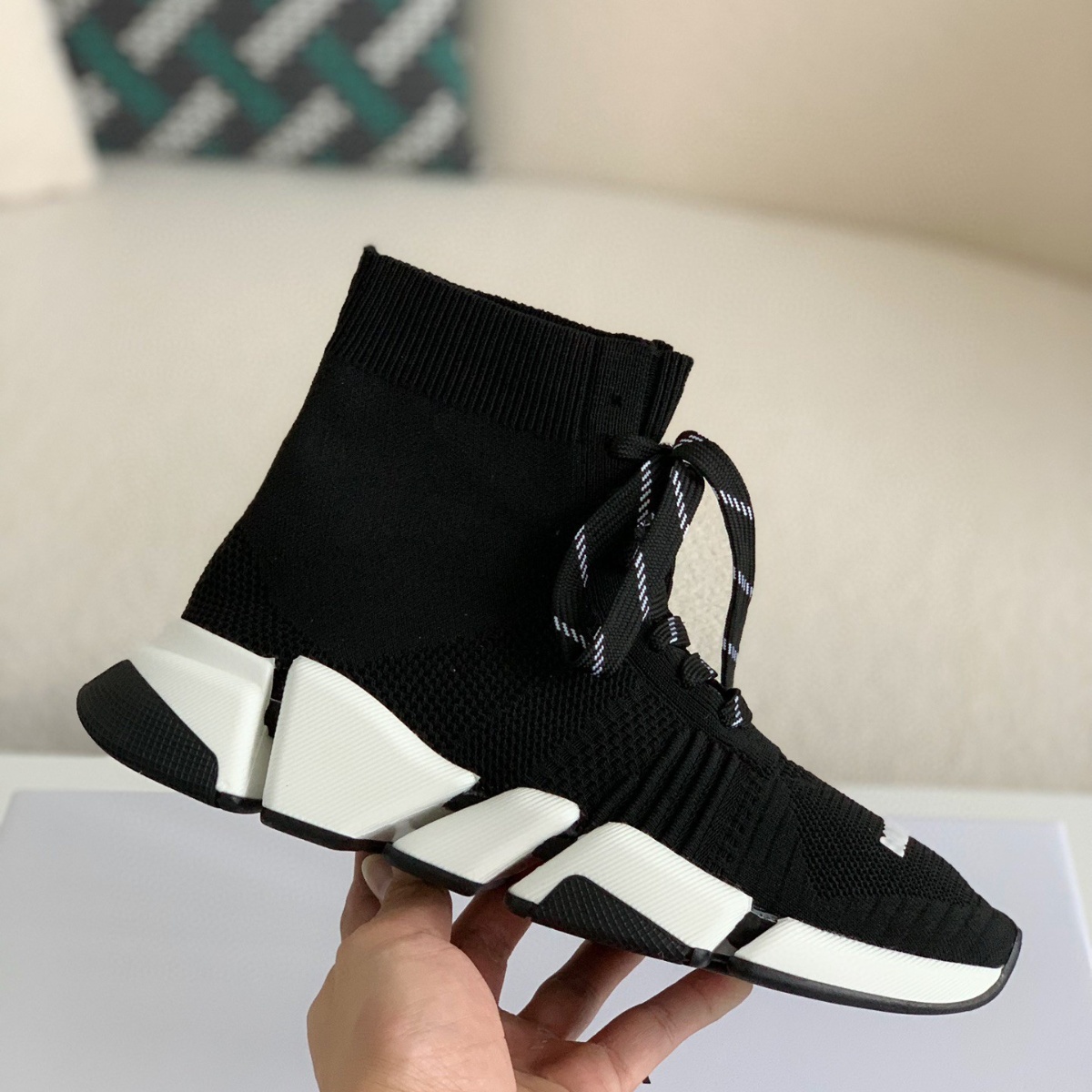 Speed 2.0 Lace Up Trainer 'Black'