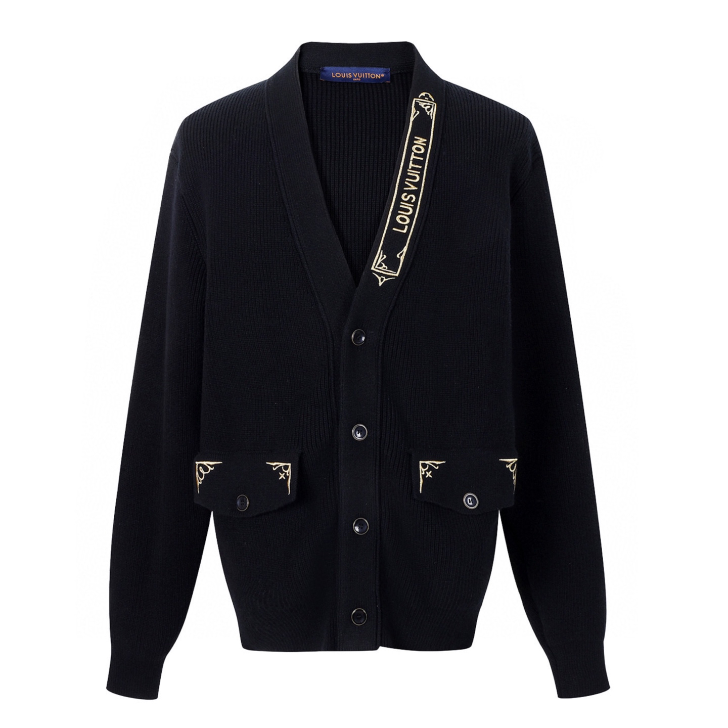 Gold Frame Knitted Sweater