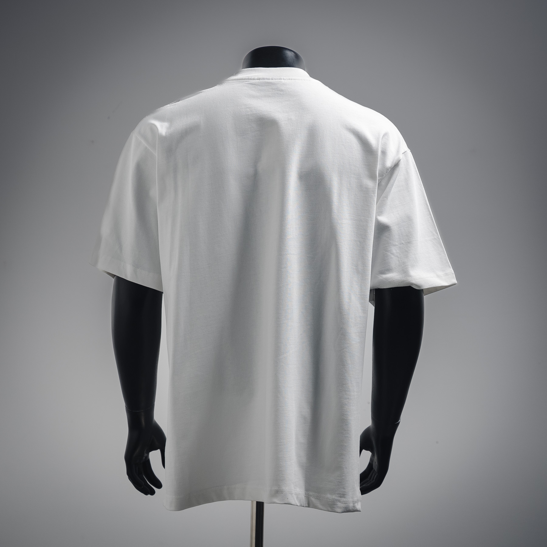 25SS Green Puff Print Letter Logo T-Shirt