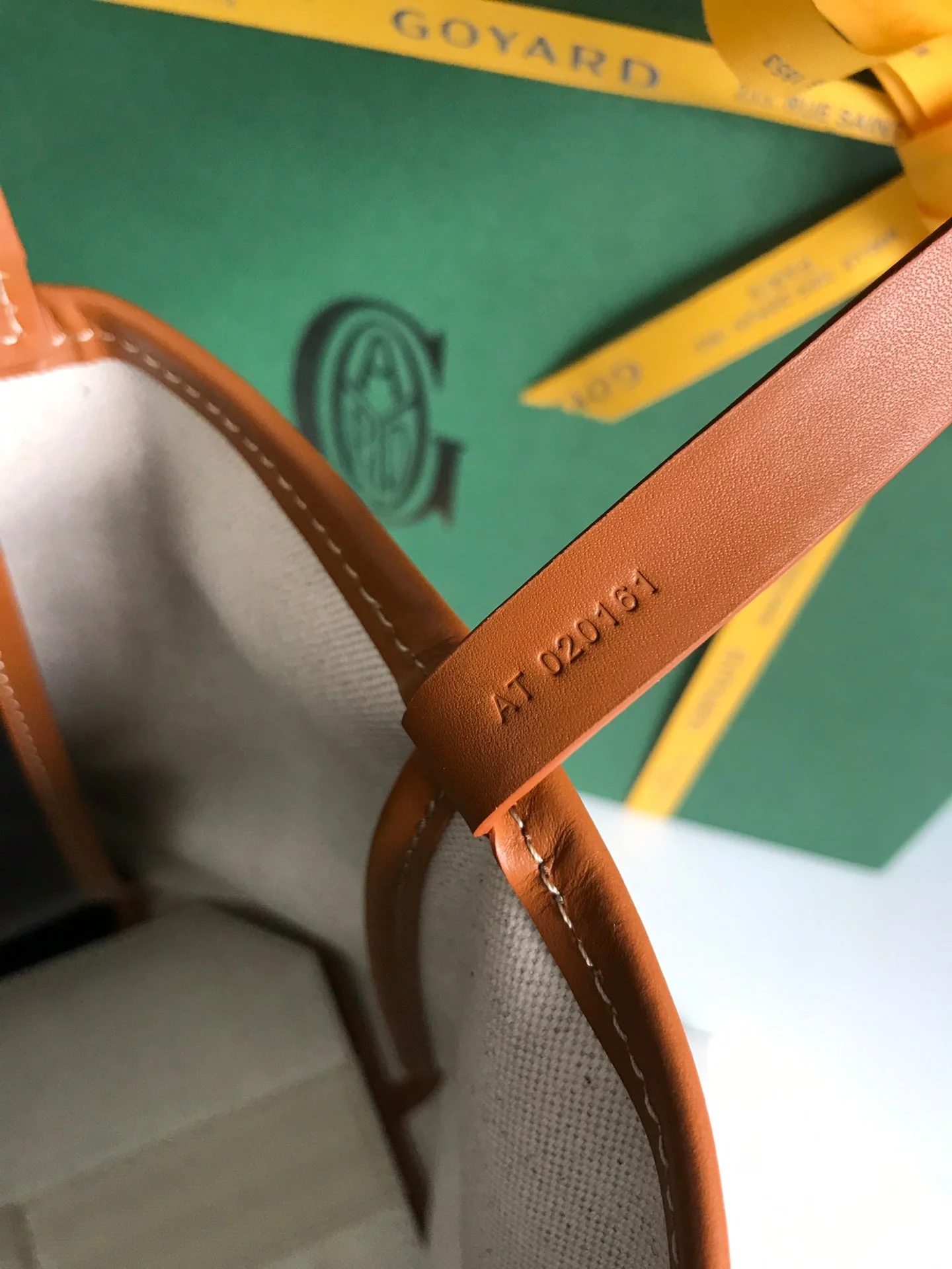 Black Tan Canvas And Calfskin Trim Bag